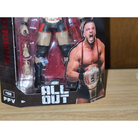 AEW All Elite Wrestling All Out Wardlow Action Figure - Picture 3 of 6